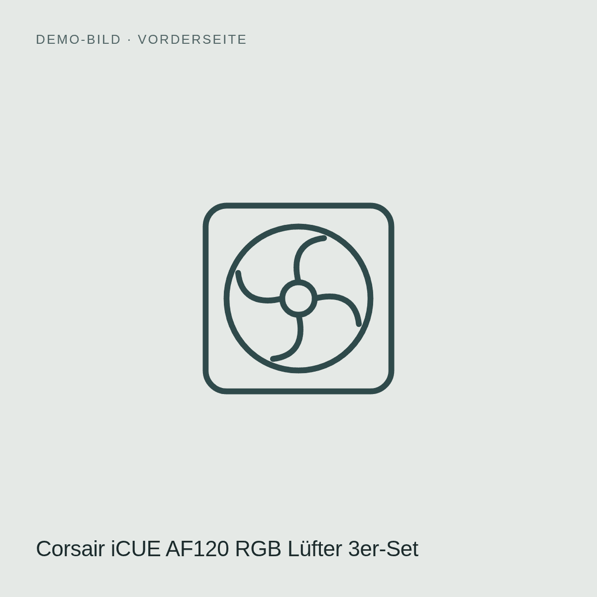DEMO Corsair iCUE AF120 RGB Lüfter 3er-Set