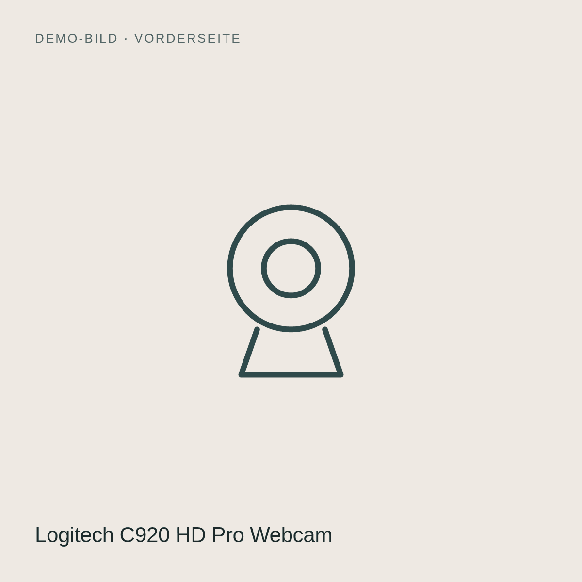 DEMO Logitech C920 HD Pro Webcam