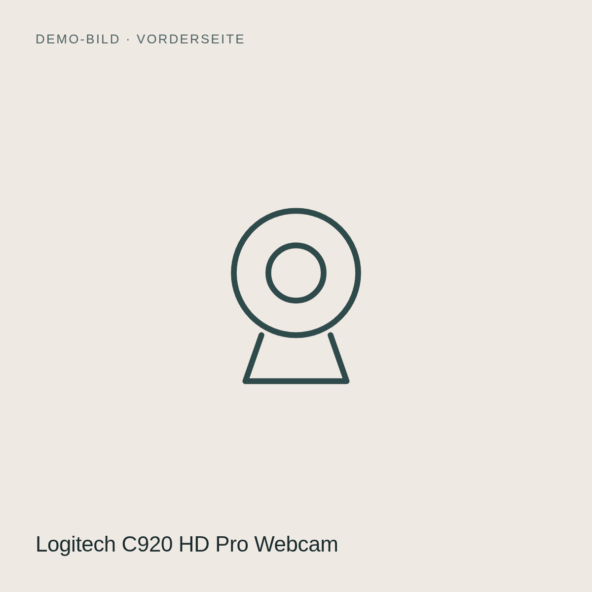 DEMO Logitech C920 HD Pro Webcam – Foto 1 von 1